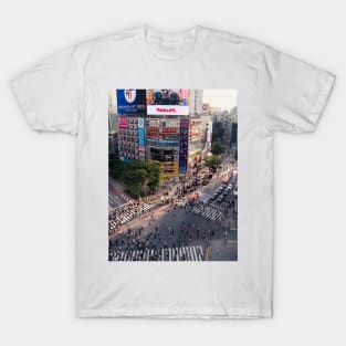 Shibuya Crossing at Dusk T-Shirt